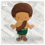 Boy Scouts Felt Paper Doll Outfits