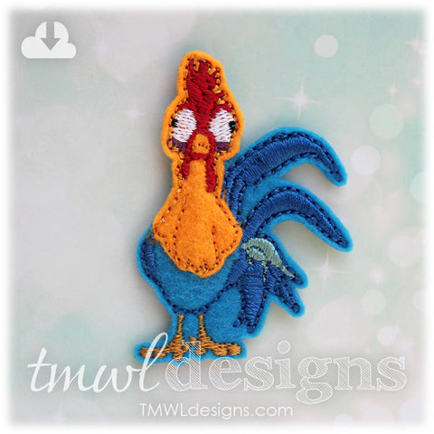 Silly Rooster Feltie