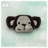 Monkey Head Feltie