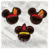 Mr. Mouse Indian Feltie