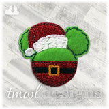 Mr Mouse Christmas Grump Feltie