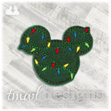 Mr Mouse Christmas Lights Feltie
