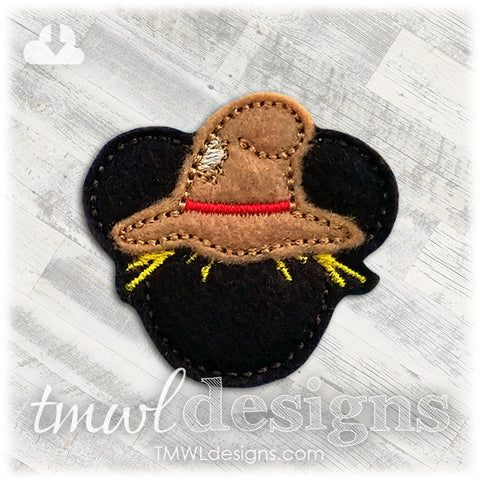 Mr. Mouse Scarecrow Feltie