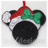 Mrs Christmas Mouse Ornament