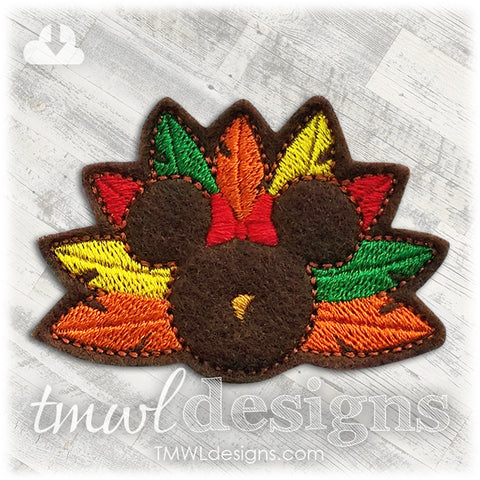 Mrs. Mouse Turkey Feltie