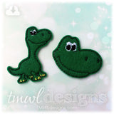 Nice Dinosaur Head Feltie