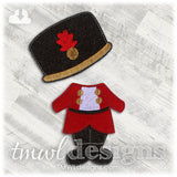 Nutcracker Ballet Uniform Felt Paper Doll Outfit