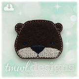 Sea Otter Head Feltie
