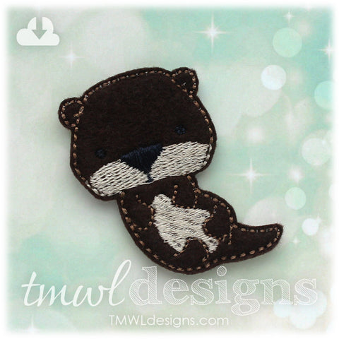Sea Otter Feltie