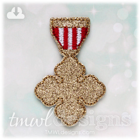 Badge of Courage Feltie