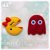 Arcade Game Omnomnomagon Feltie Set