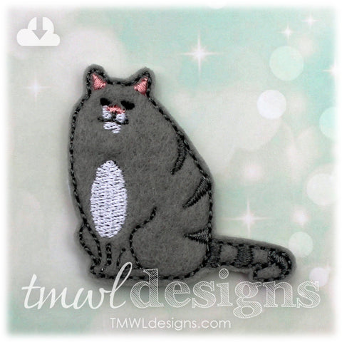 Pet Fat Cat Feltie