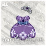 Princess Sophie Dress Felt Paper Doll Outfit