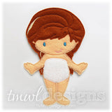Princess Annie Felt Paper Doll