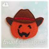 Halloween Pumpkins Feltie Set