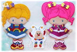 Iris Felt Paper Doll