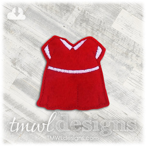 Orphan Red Dress Feltie