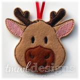 Reindeer Head Ornament