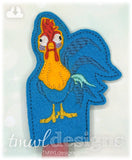 Silly Rooster Finger Puppet