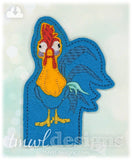 Silly Rooster Finger Puppet