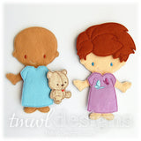 Ayden Wig Felt Paper Doll Accessory - Fundraiser