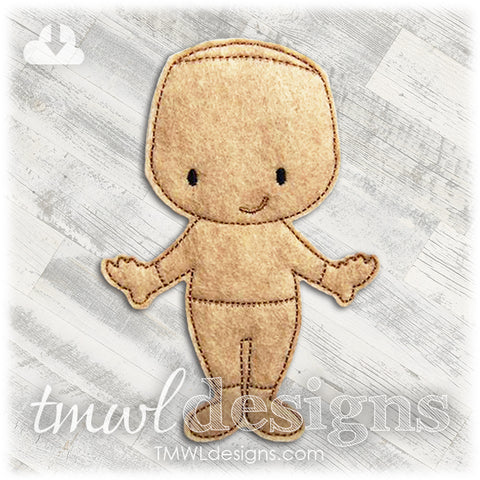Scarecrow Felt Paper Doll