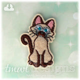 Siamese Cat Felties