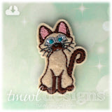 Siamese Cat Felties
