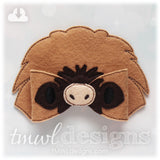 Felt Sloth Bow