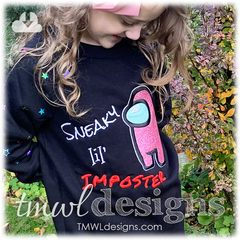 Sneaky Lil' Imposter Appliqué