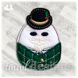 Snowman Squaddle Feltie