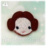 Space Wars Rebel Emoji Feltie Set