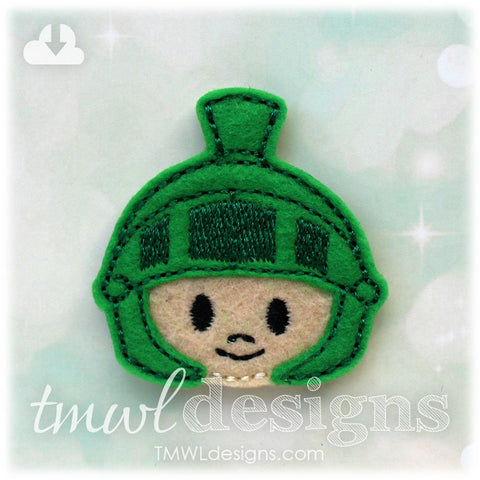 Spartan Head Feltie
