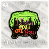 Spell on You Cauldron Feltie