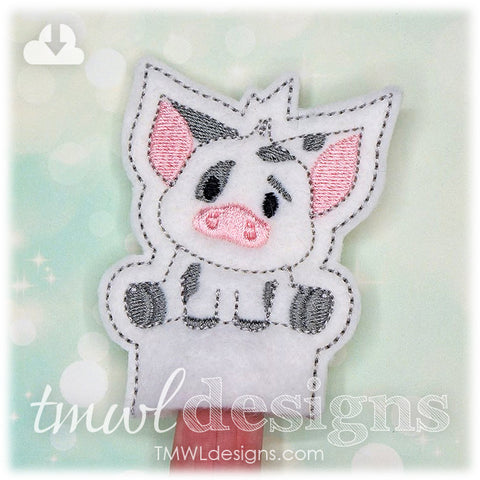 Spotted Pig Finger Puppet