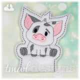 Spotted Pig Finger Puppet