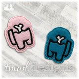 Standing Dead Space Body Feltie Set