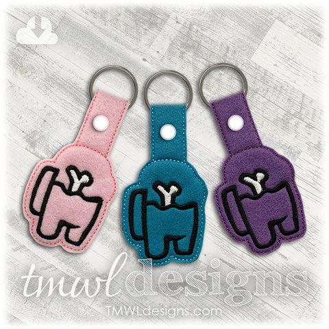 Standing Dead Space Body Key FOB