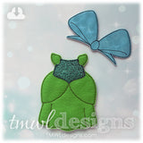 Stepsister Ballgown Felt Paper Doll Outfit