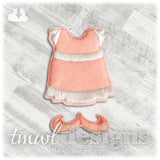 Sundress Felt Paper Doll Outfit