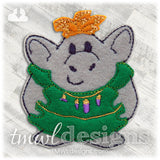 Troll Felt Paper Doll Companion