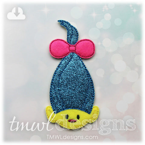 Bow Tied Hair Troll Slider
