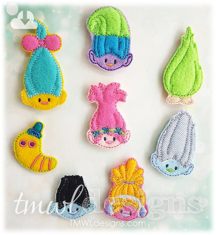 Trolls Feltie Set