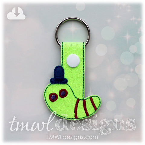 Troll Worm Key FOB