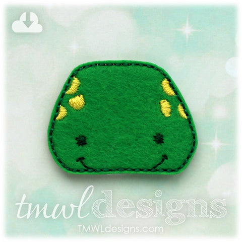 Sea Turtle Head Feltie
