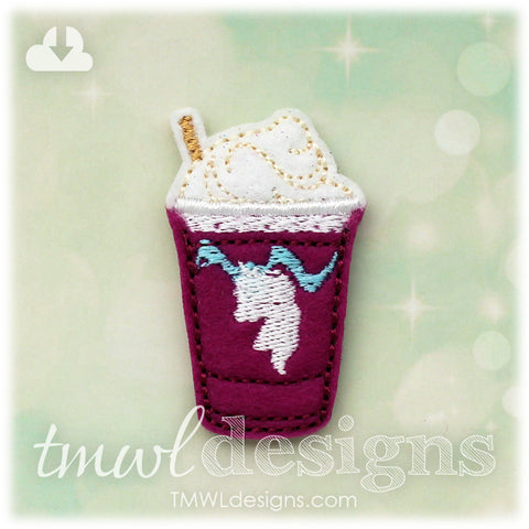 Unicorn Frappe Feltie