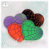 Web Heart Feltie