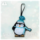 Winter Penguin Ornament