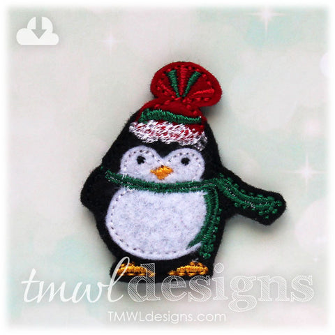 Winter Penguin A Feltie