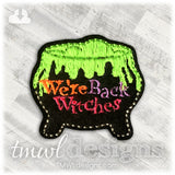 Hocus Pocus Cauldron Feltie Set
